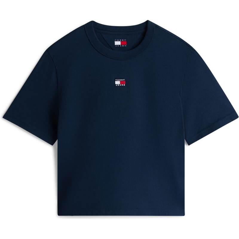 Tommy Jeans Tričko tmavomodrá / červená / biela 65731194