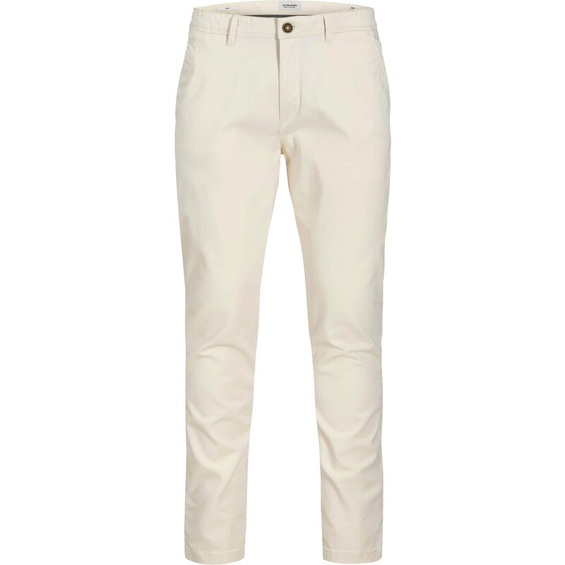 JACK & JONES Chino nohavice JJIMARCO JJBOWIE biela ako vlna 64746822