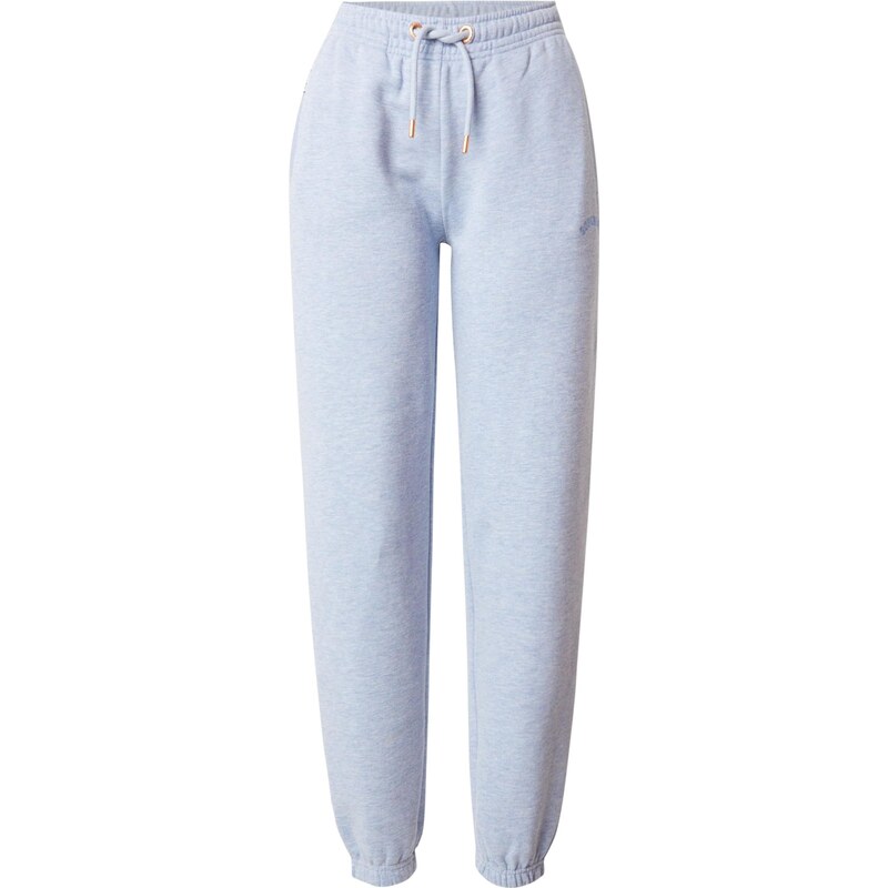 Superdry & Co Nohavice Essential modrosivá 65882482