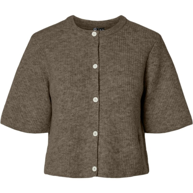 PIECES Kardigán PCSilly tmavohnedá 65654295