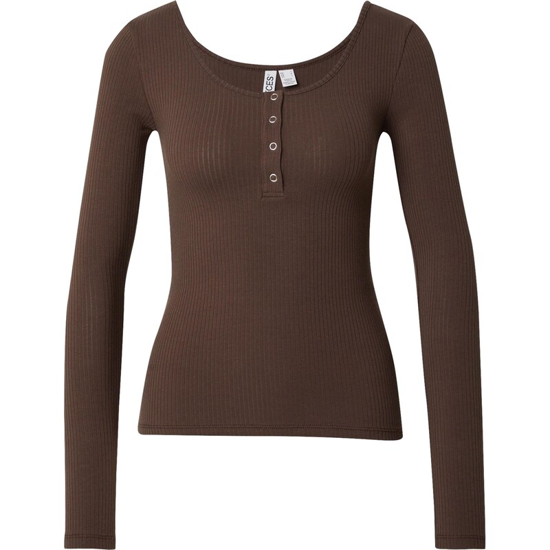 PIECES Tričko PCKitte čokoládová 65305245