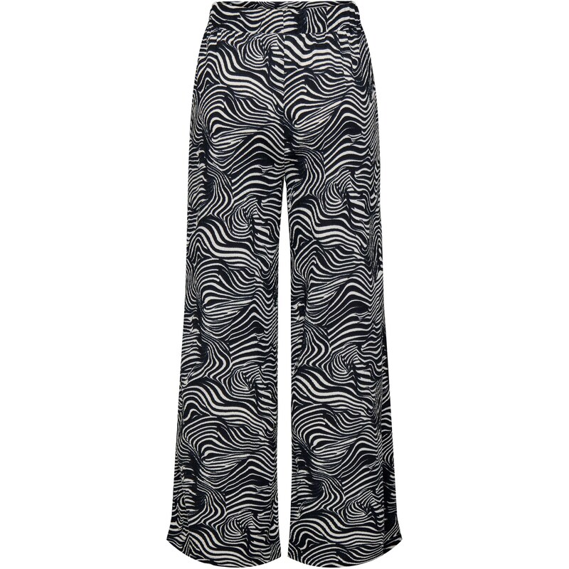 JDY Nohavice JDYDEBBIE čierna / biela 65658440