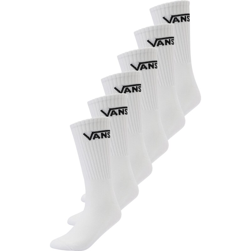VANS Ponožky CLASSIC CREW ROX čierna / biela 64732031