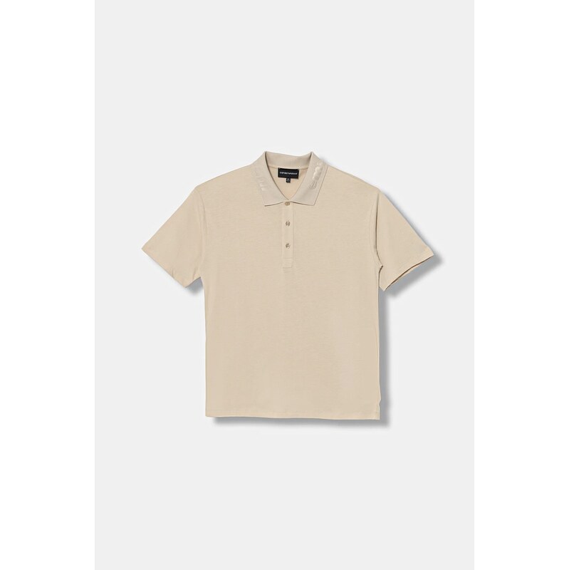 Detská bavlnená polokošeľa Emporio Armani 64731683
