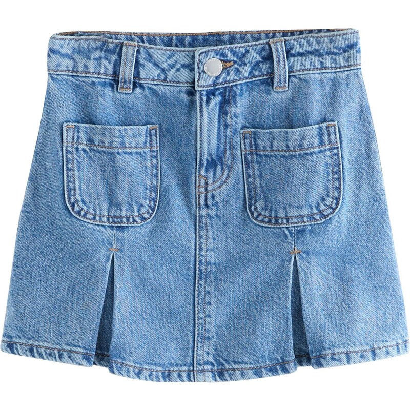 Next Sukňa modrá denim 65794277