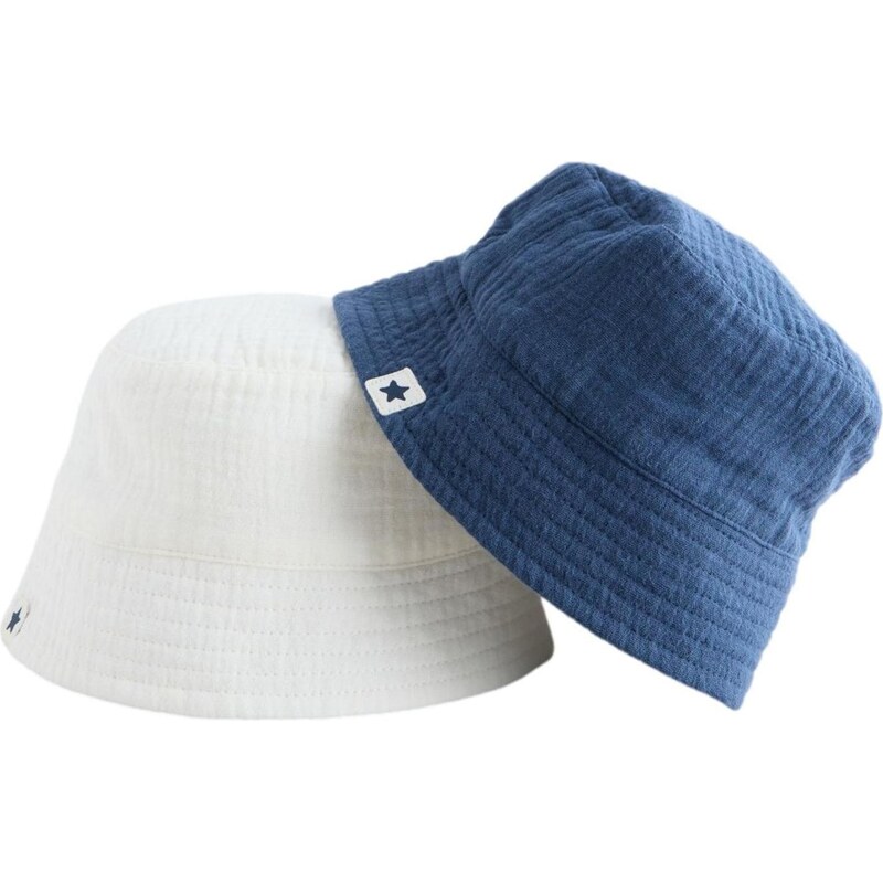 Next Klobúk námornícka modrá / biela 65882571