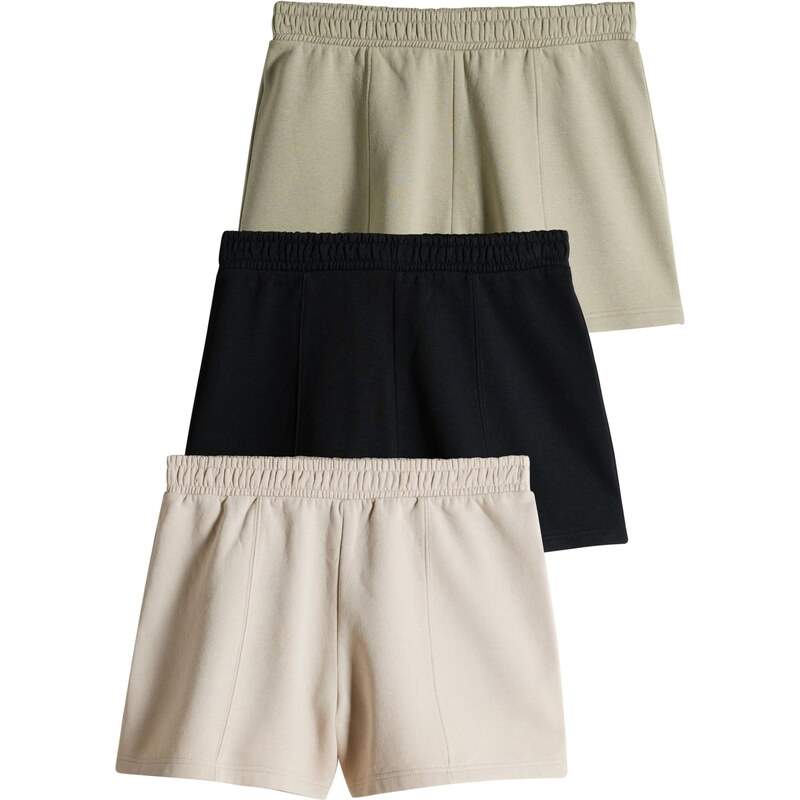 The Set Nohavice krémová / pastelovo zelená / čierna 65656664