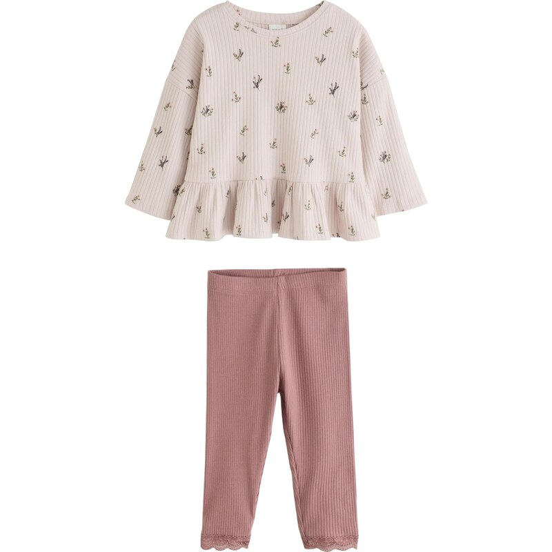 Next Set tmelová / nefritová / svetlofialová / ružová 65883198