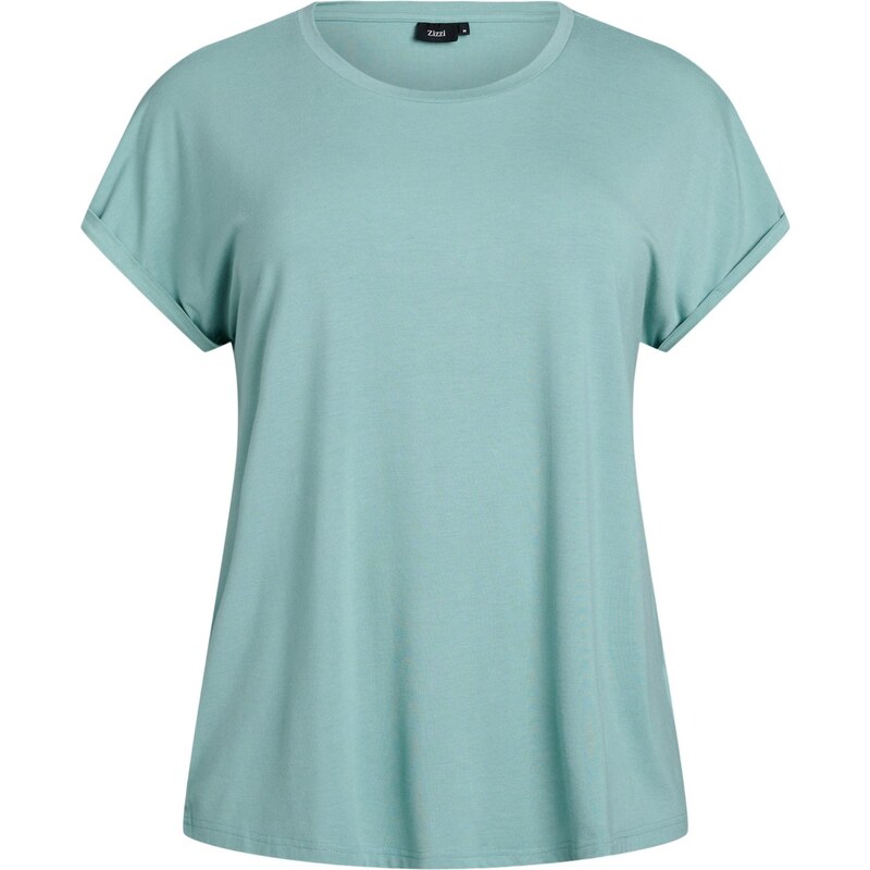 Zizzi Tričko Manna tyrkysová 65694590