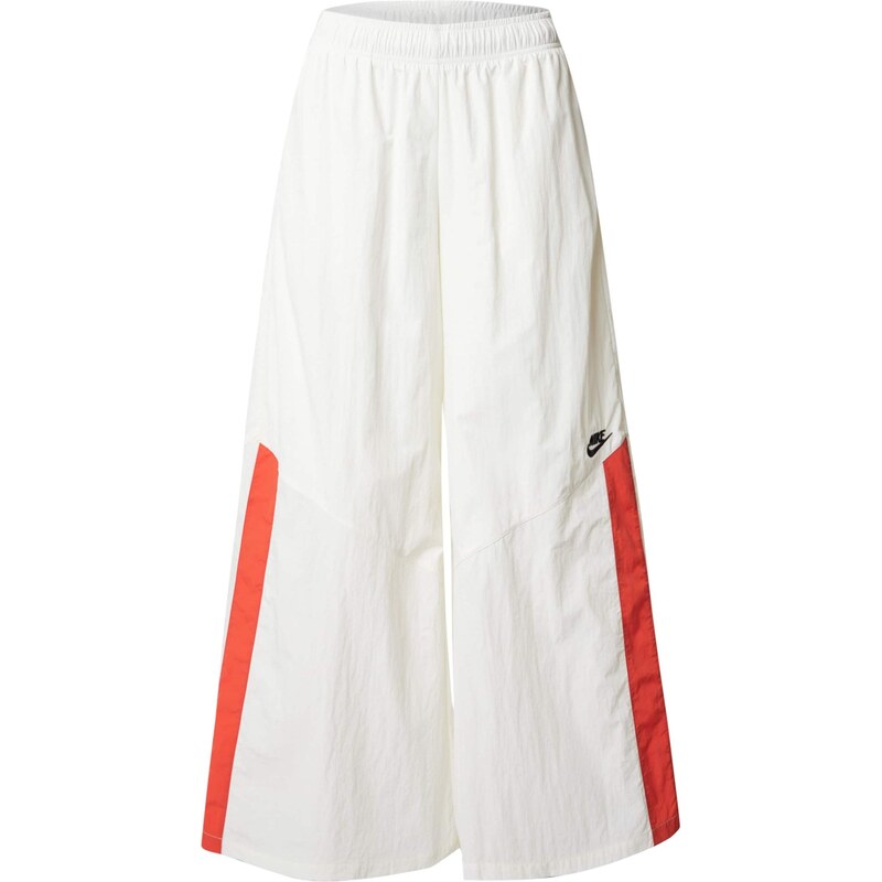 Nike Sportswear Nohavice krémová / červená / čierna 65905743