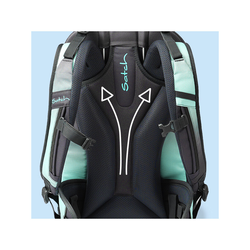 Satch Študentský batoh 2025 – Coral Reef 30l 64732714