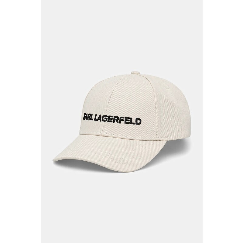 Bavlnená šiltovka Karl Lagerfeld K/ESSENTIAL 61051735