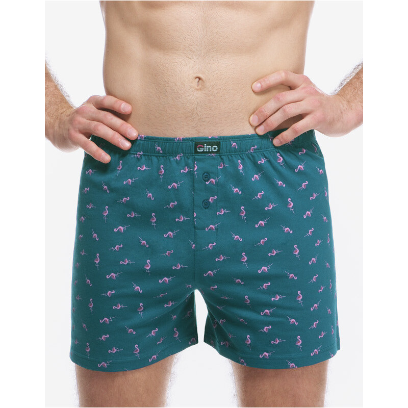 Pánske trenky Gino zelené (75217-DZMDFR) 64735469