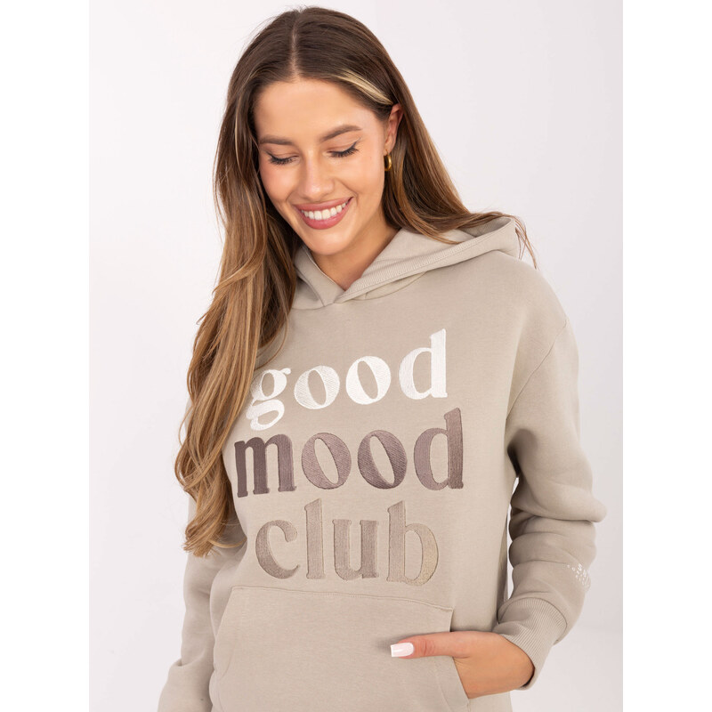 Sublevel Sweatshirt-D10608BC02802A2NO-light beige 64794487