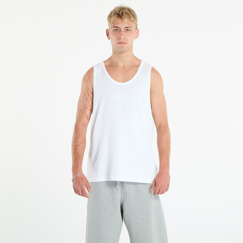 Nike Sportswear Premium Essentials Mens Tank White XL 64325500