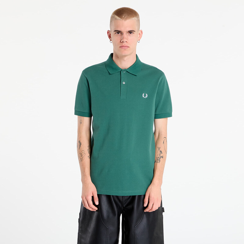 Tričko FRED PERRY The Fred Perry Shirt Sprtgrn/ Trackblu M 64739988