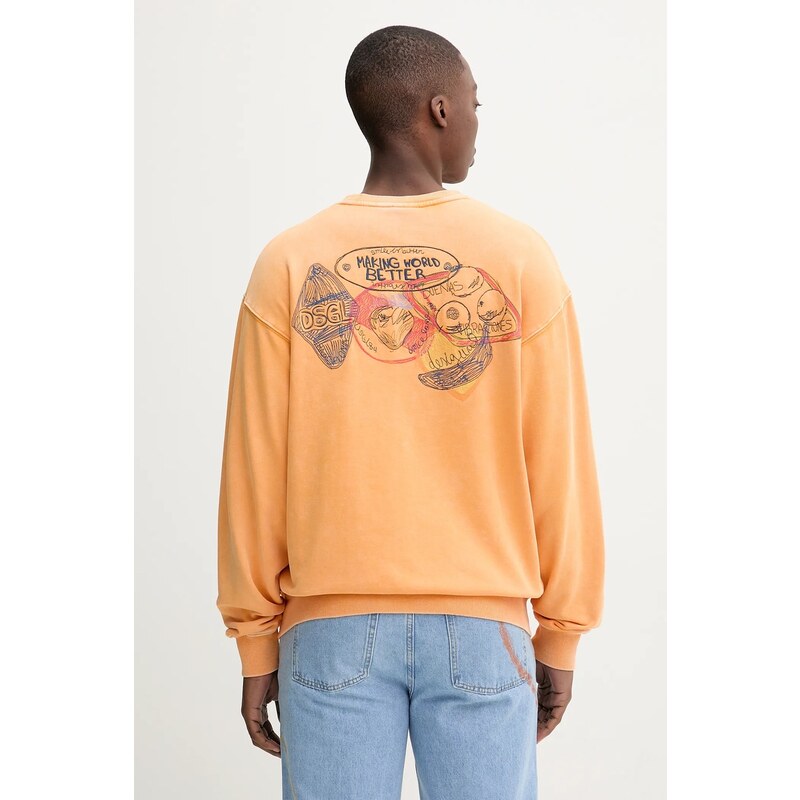 Bavlnená mikina Desigual BUDA 64767436