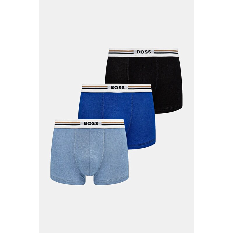 Boxerky BOSS 3-pak Trunk 3P Revive 66691348
