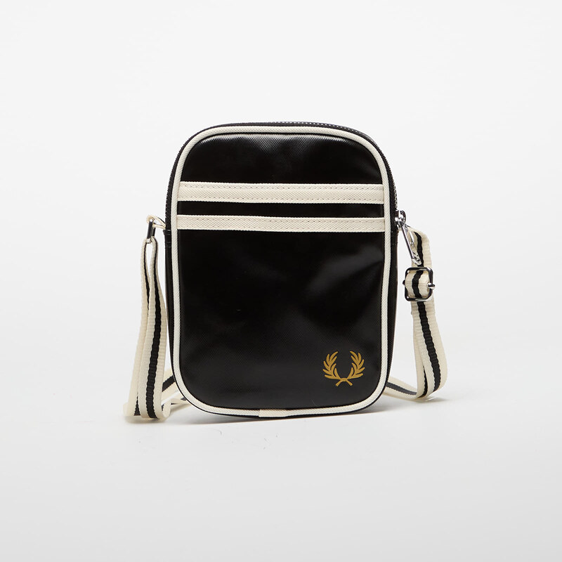 FRED PERRY Classic Small Side Bag Black/ Ecru Universal 64742358