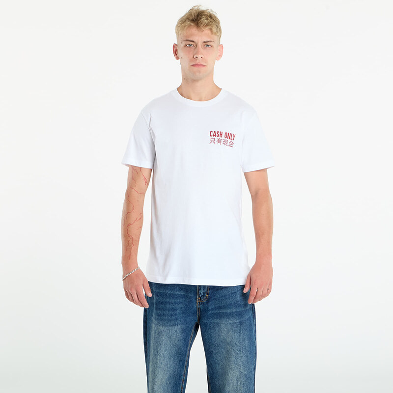 Tričko Urban Classics Cash Only Tee White S 47092643