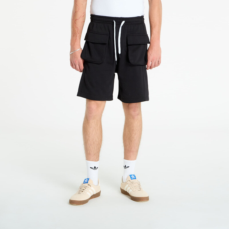 Šortky Urban Classics Big Pocket Terry Sweat Shorts Black M 54991671