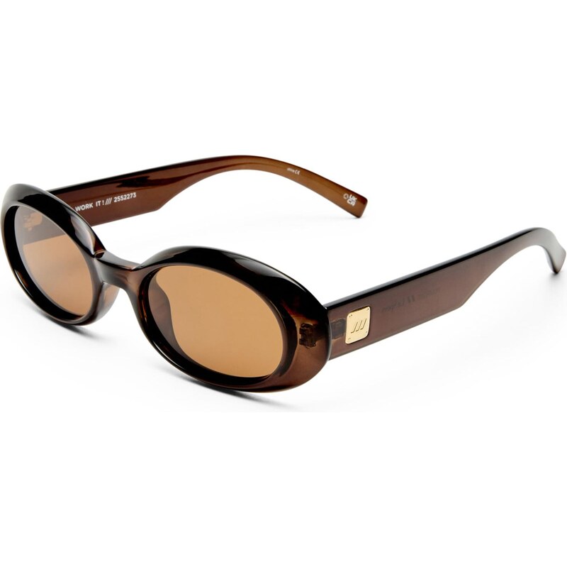 LE SPECS Slnečné okuliare WORK IT! hnedá 64746706