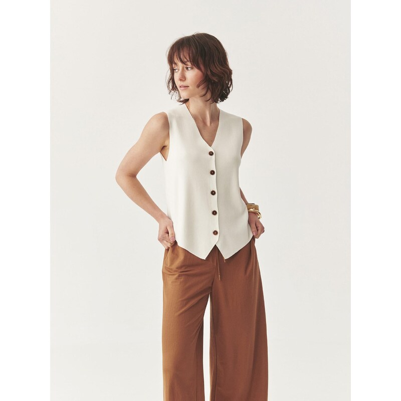 TATUUM Vesta šedobiela 65657081