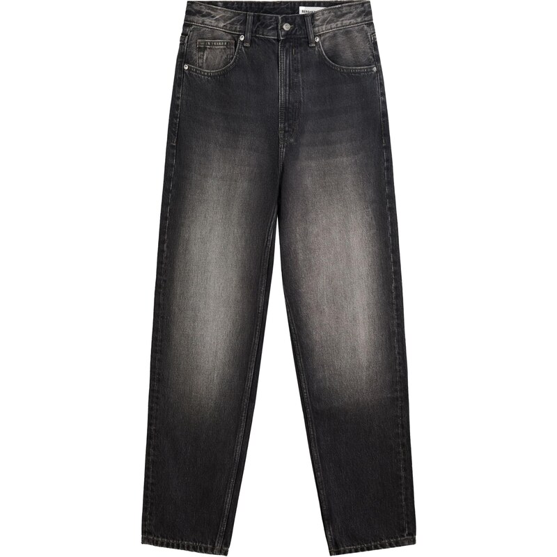 Bershka Džínsy čierny denim 66008487