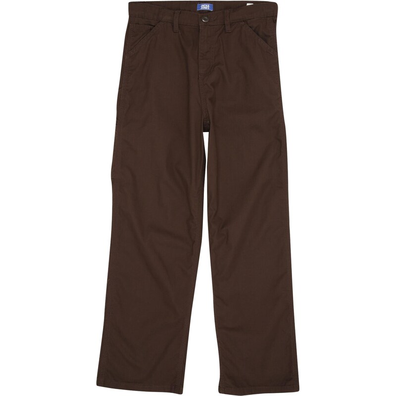 Jack & Jones Junior Nohavice JPSTALEX ANDRE čokoládová 64957458
