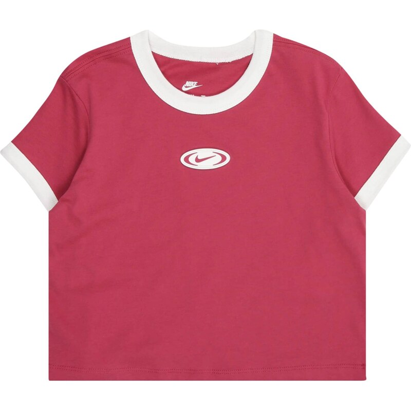 Nike Sportswear Tričko ružová / biela 64746843
