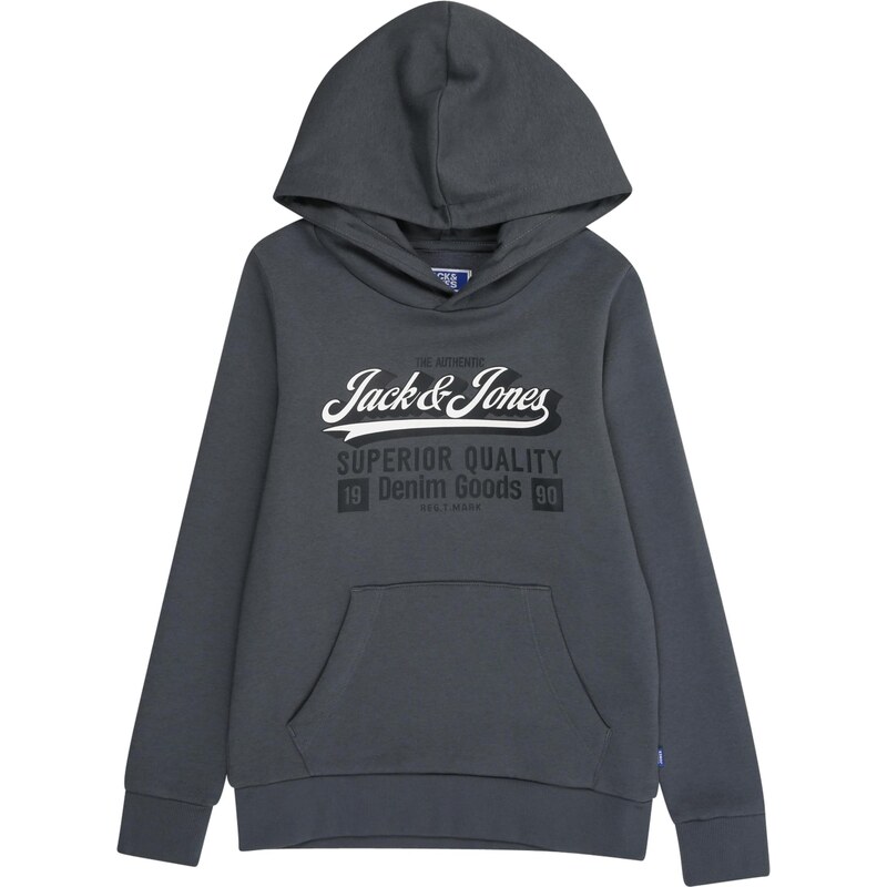 Jack & Jones Junior Mikina dymovo modrá / čierna / biela 64746914
