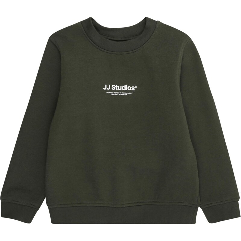 Jack & Jones Junior Mikina JJESOHO jedľová / biela 64746920