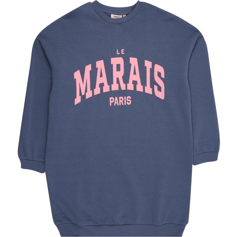 ONLY GIRLS Šaty zafírová / ružová 66008548