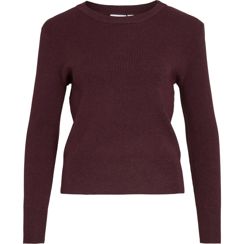 VILA Sveter VICOMFY baklažánová 65885559