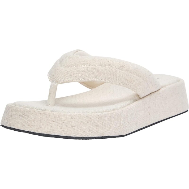 Pull&Bear Žabky tmelová 65885536