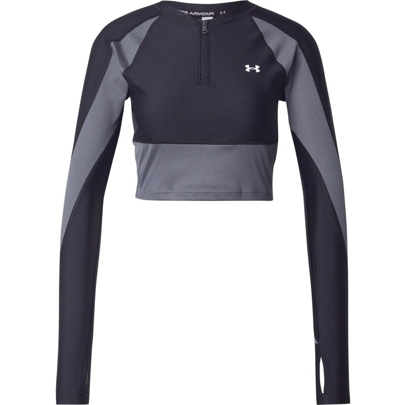 UNDER ARMOUR Funkčné tričko sivá / čierna 65885630