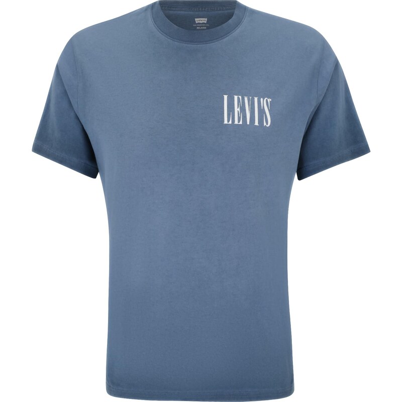 LEVIS Tričko Relaxed Graphic Tee zafírová / šedobiela 64802128