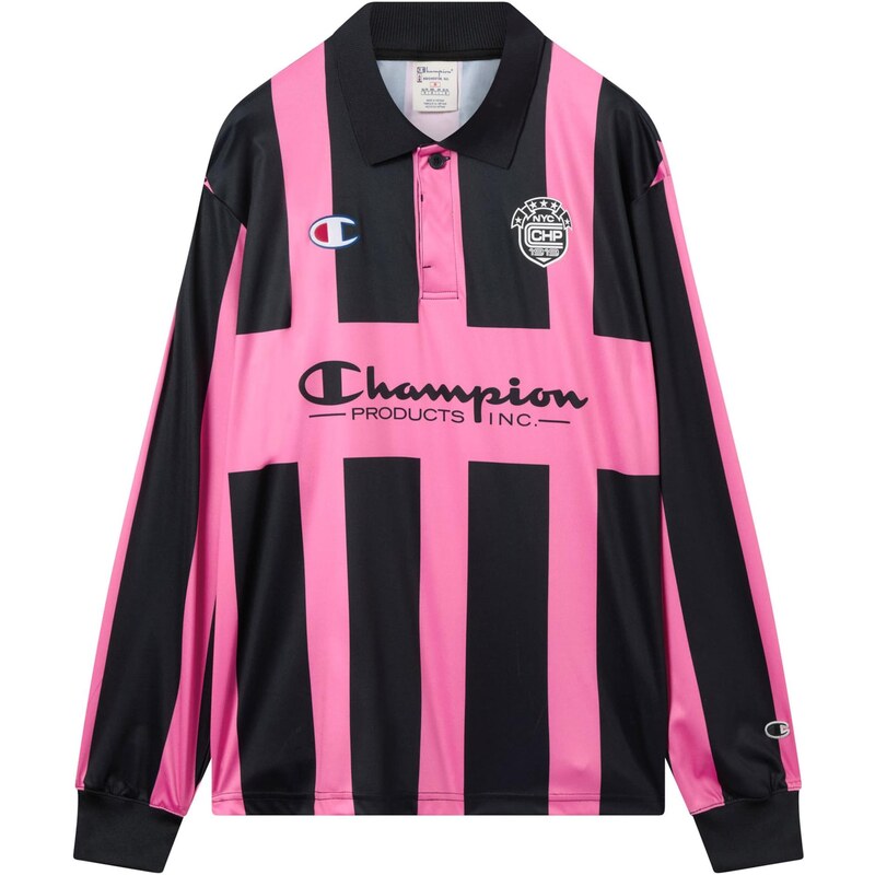 Champion Authentic Athletic Apparel Tričko svetloružová / čierna 64890569