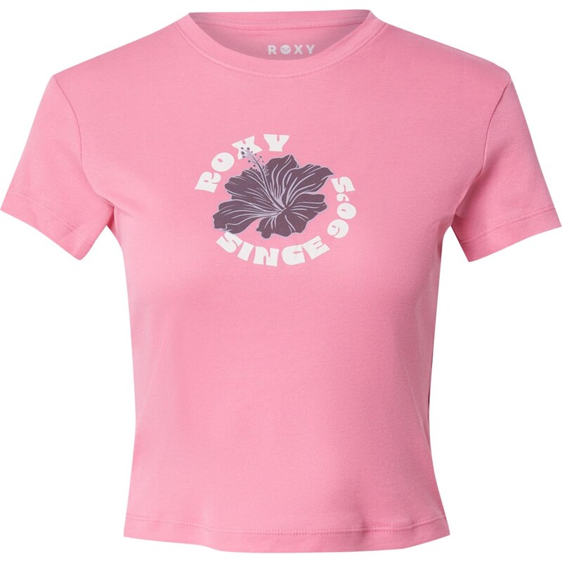 ROXY Tričko BEACH LOVE orgovánová / cyklaménová / svetloružová / biela 65658721