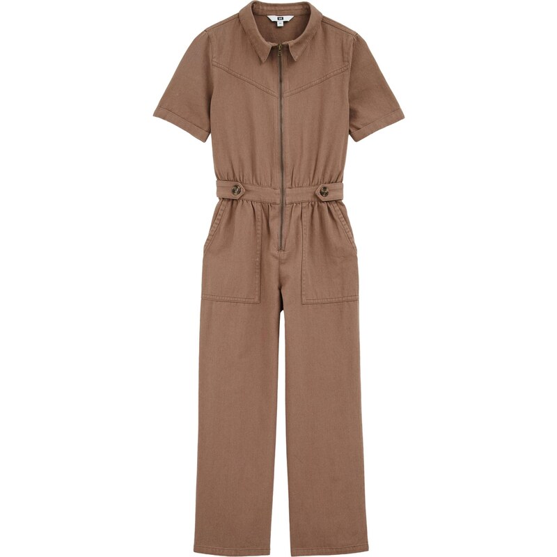 WE Fashion Overal svetlohnedá 65882900