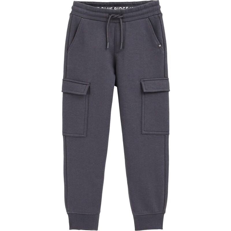 WE Fashion Nohavice tmavosivá 65882963