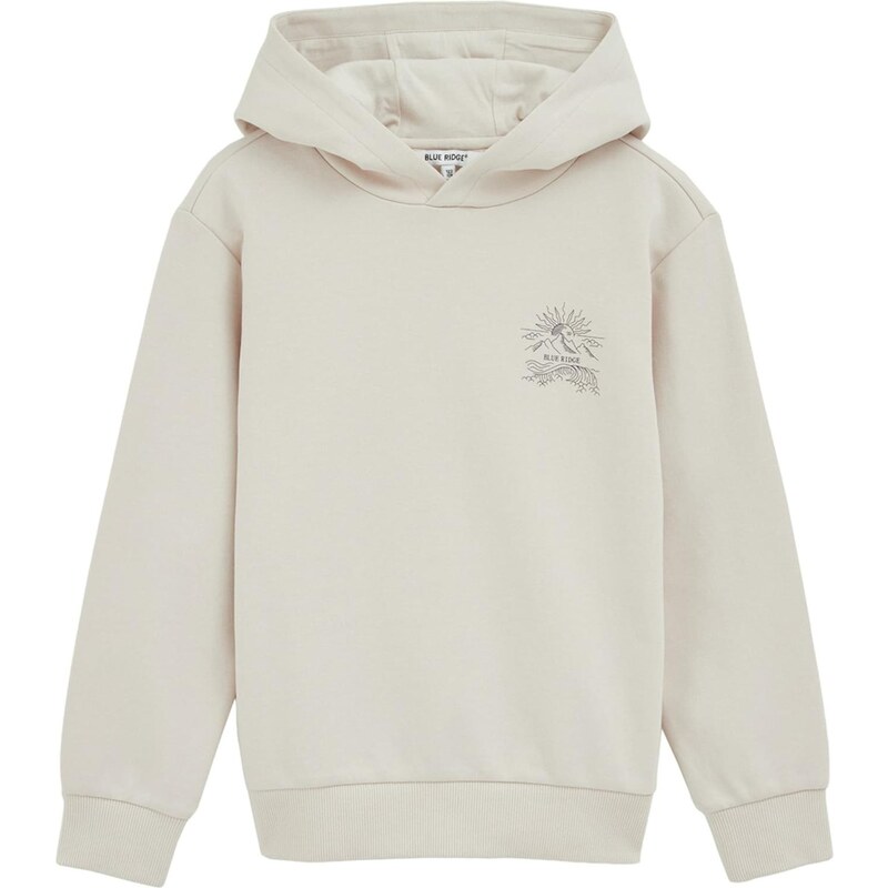 WE Fashion Mikina béžová / čierna 65834989