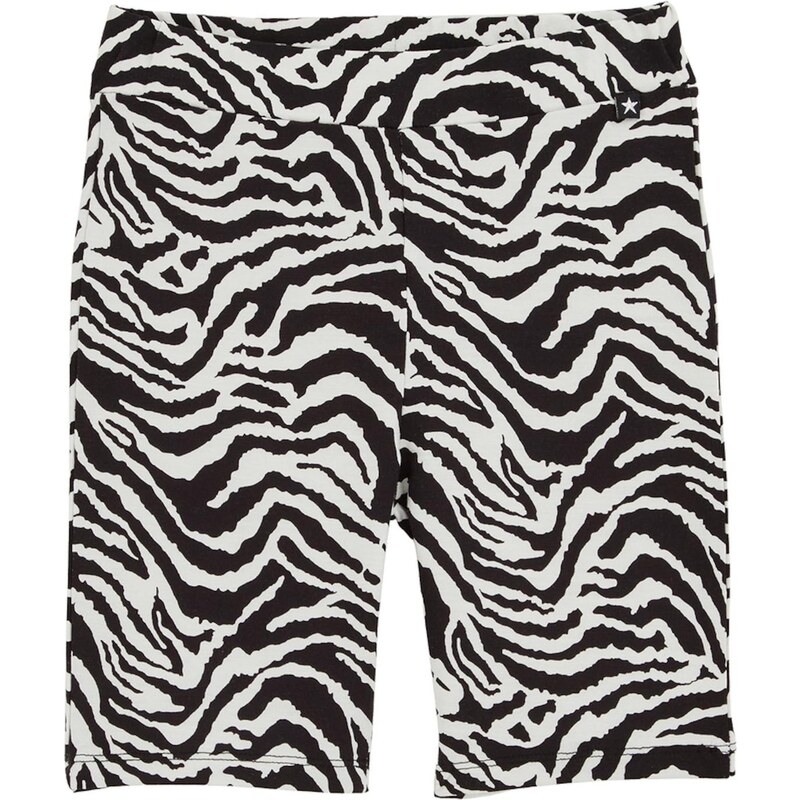 WE Fashion Legíny čierna / šedobiela 65656420