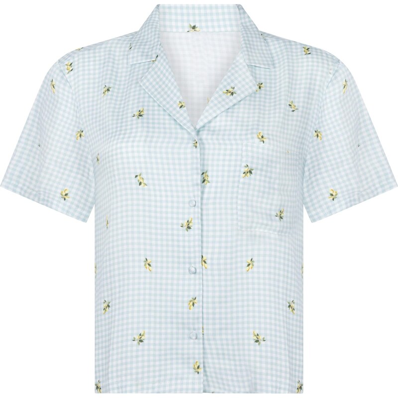 Hunkemöller Tričká na spanie žltá / trávovo zelená / svetlozelená / 65883389