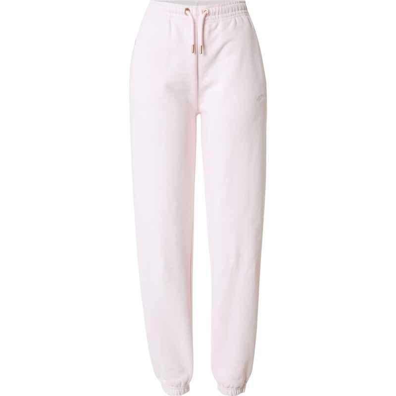 Superdry & Co Nohavice Essential pastelovo ružová 65292449