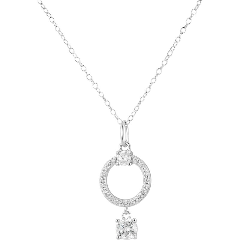 Olivie Stříbrný náhrdelník KRUH 9615 64763495
