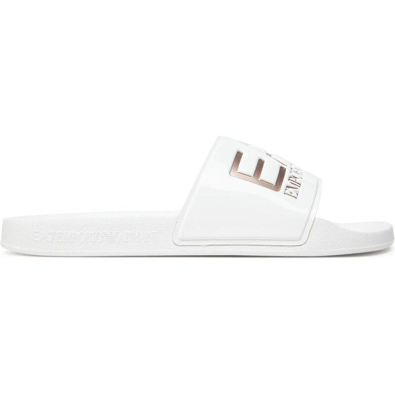 EA7 Emporio Armani Shoes Beachwear WHITE+ROSE GOLD 64767346