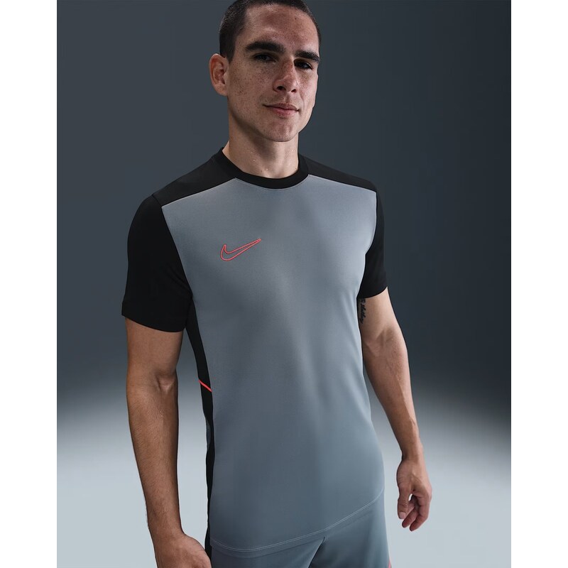 Nike Academy Mens Dri-FIT Short-Sleeve Soccer Top COOL GREY/BLACK 64767328