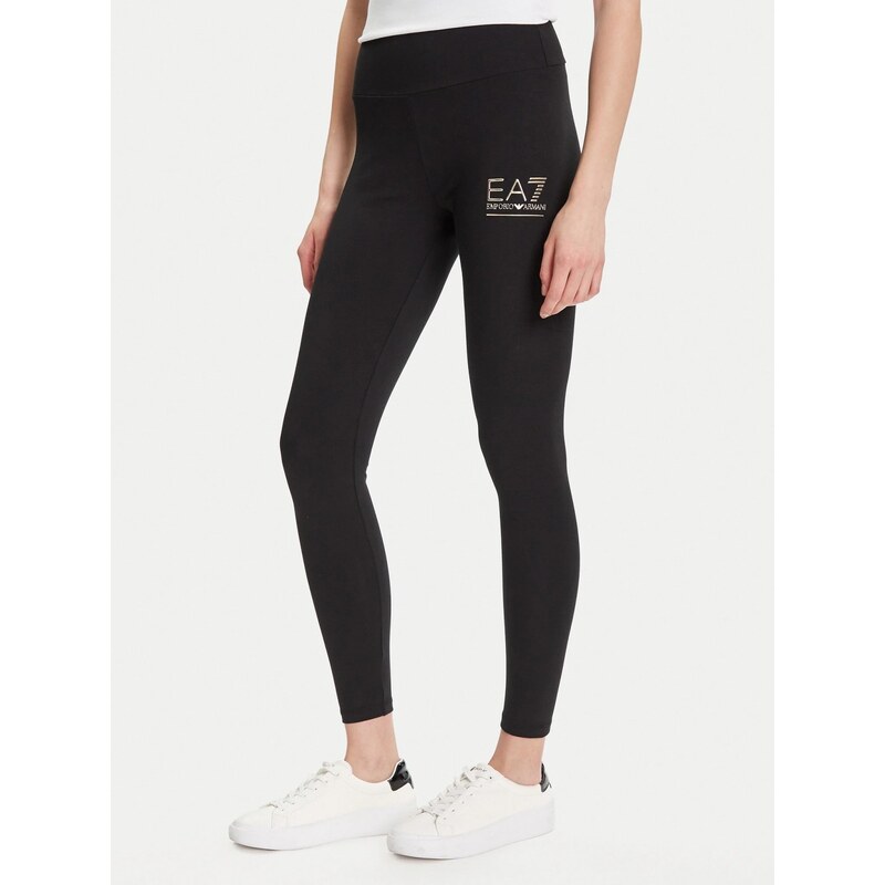 EA7 Emporio Armani Leggings BLACK / GOLD 64767340
