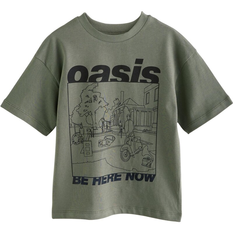 Next Tričko jedľová / čierna 65884836